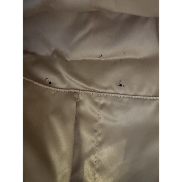 Coach Park Woven Leather Zip Top Tote, in White With Silver - Picture 11 of 16